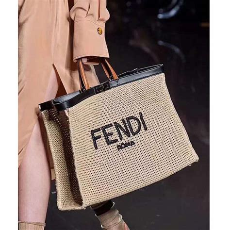 how much is a fendi tote|Fendi shopping bag tote.